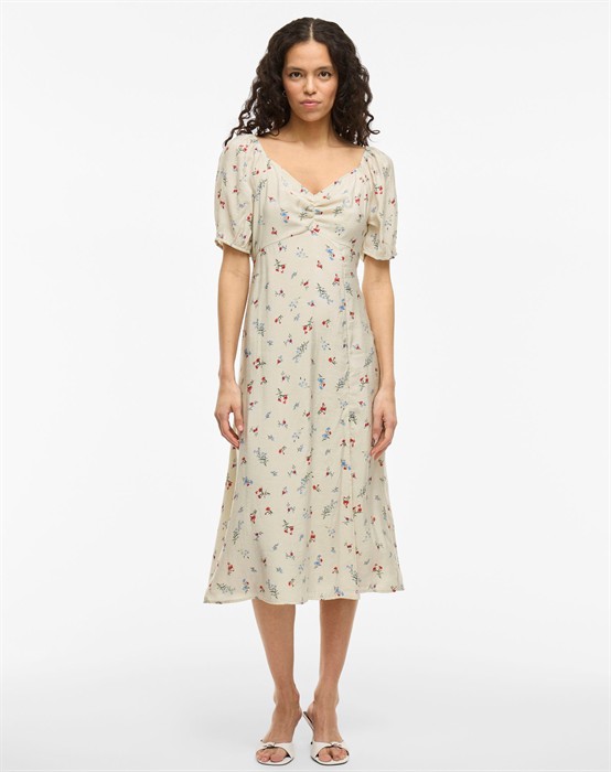 Havanne Rima Midi Kjole - Birch/Rima